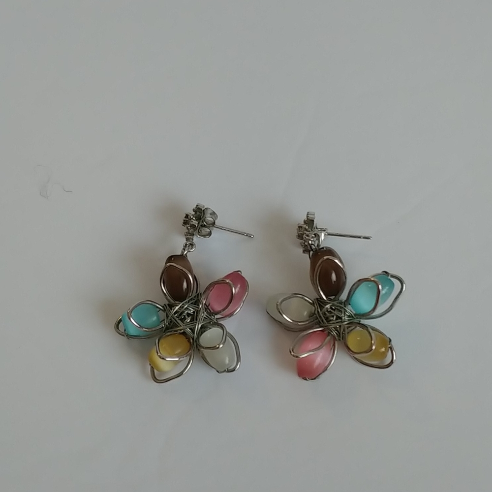 3 for $13 New handmade flower earrings